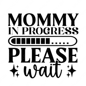Pregnancy-Mommyinprogresspleasewait-small-Makers SVG
