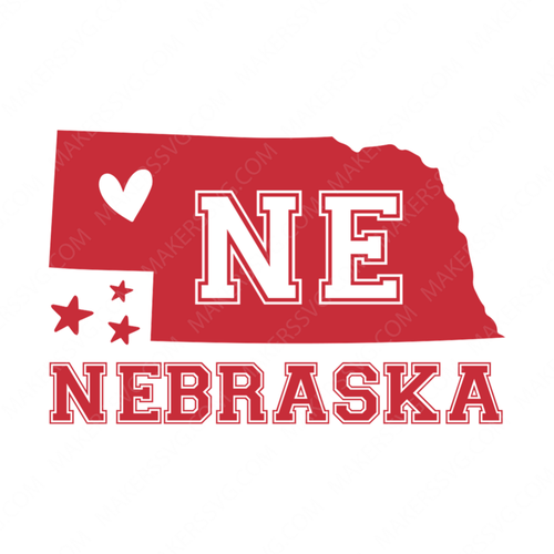 Nebraska-NENebraska-01-small-Makers SVG