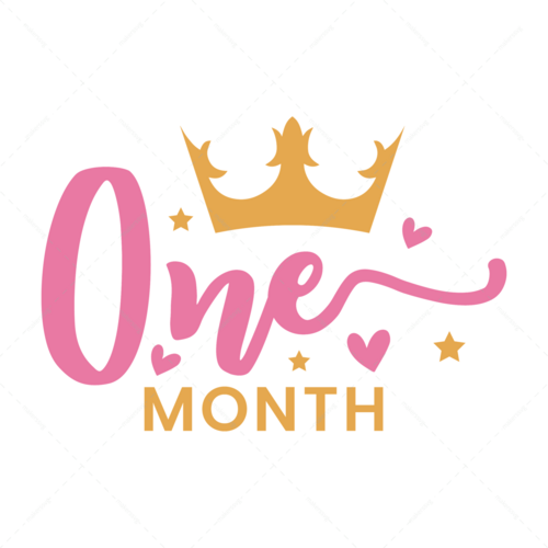 Baby-OneMonth-01-Makers SVG