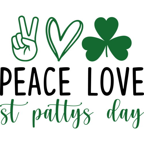 St. Patrick's Day-Peacelovestpattysday-01-Makers SVG