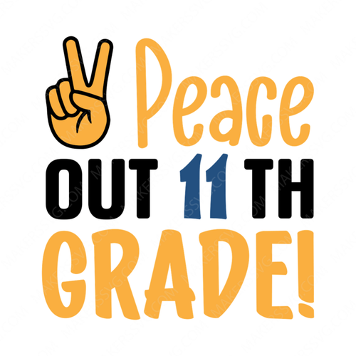 11th Grade-Peaceout11thgrade_-01-small-Makers SVG