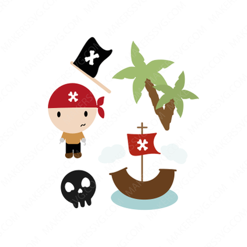 Pirate-Pirate_elements_5435-Makers SVG