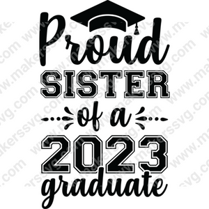 Graduation-ProudSisterofa2023graduate-01-Makers SVG