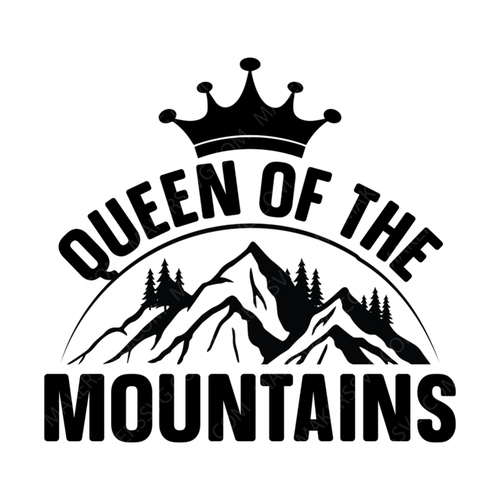 Hiking-Queenofthemountains-small-Makers SVG