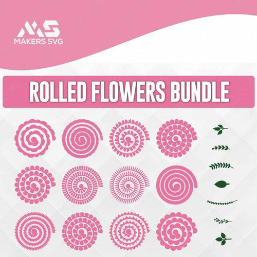 Rolled Flowers Bundle-ROLLEDFLOWERSBUNDLE1-Makers SVG