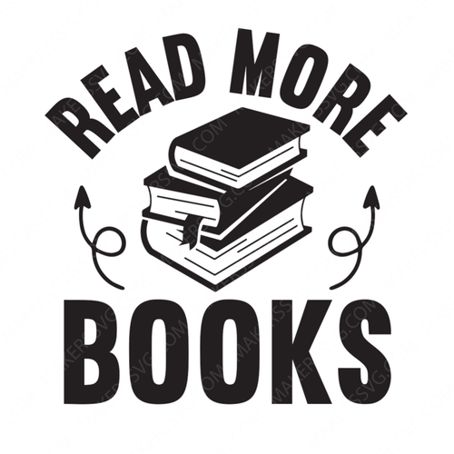 Books-Readmorebooks-small-Makers SVG