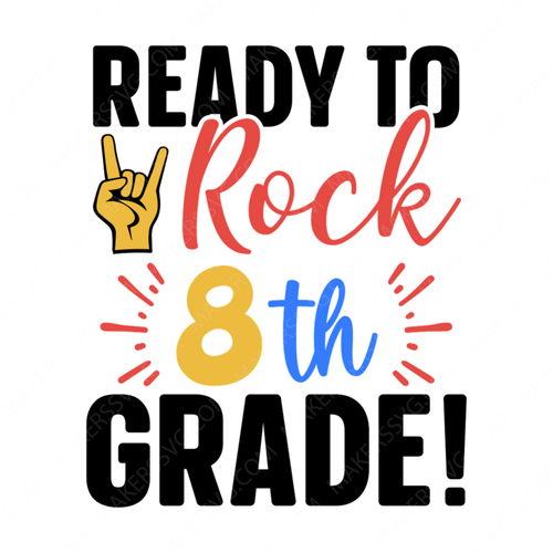 8th Grade-Readytorock8thgrade_-01-small-Makers SVG