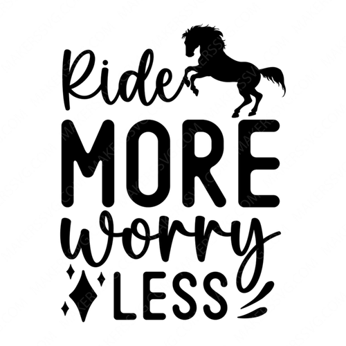 Horse-Ridemoreworryless-01-small-Makers SVG