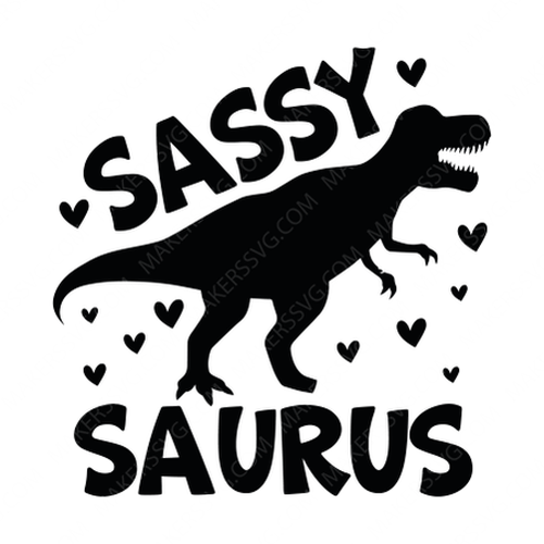 Dinosaur-SassySaurus-01-small-Makers SVG