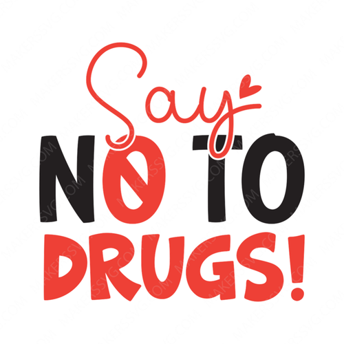 Sobriety-Saynotodrugs_-01-small-Makers SVG