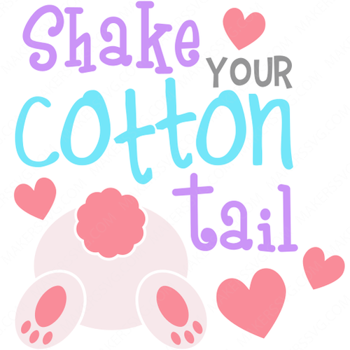 Easter-ShakeCottonTail-Makers SVG