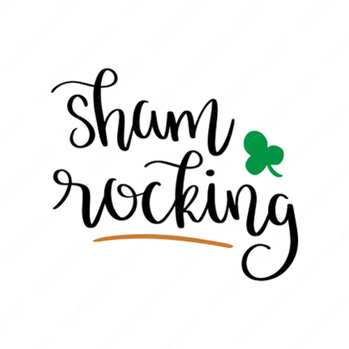 Shamrock-Sham_Rocking-Makers SVG
