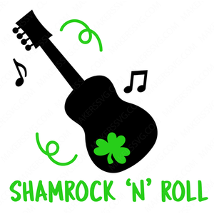 Shamrock N Roll-ShamrockNRoll-Makers SVG