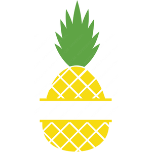 Split Pineapple Name Frame-SplitPineappleVK-Makers SVG