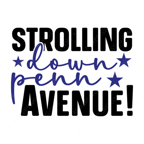 Washington D.C.-StrollingdownPennAvenue_-01-small-Makers SVG