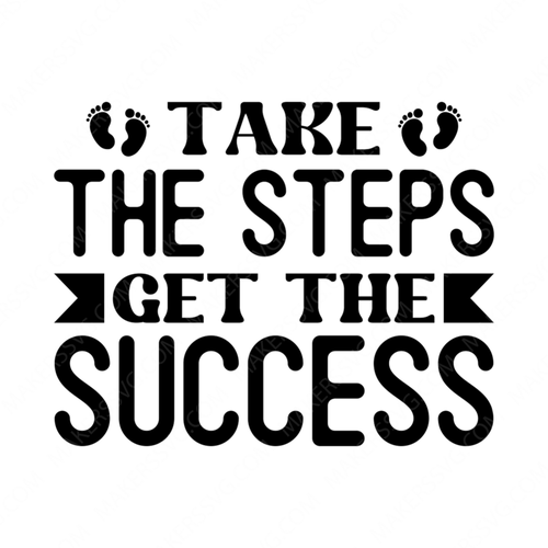 Fitness-Takethestepsgetthesuccess-01-small-Makers SVG