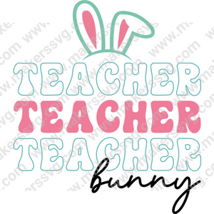 Easter-TeacherBunny-01-Makers SVG