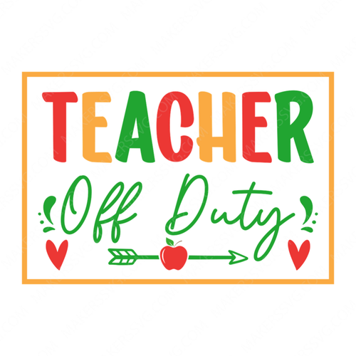 Teacher-TeacherOffDuty-01-small-Makers SVG