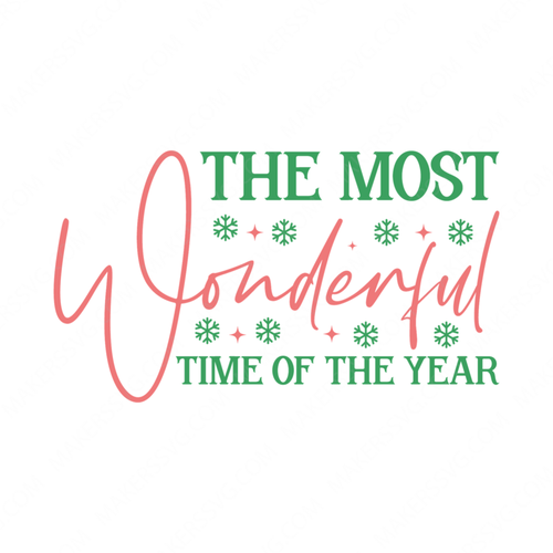 Christmas Doormat-Themostwonderfultimeoftheyear-01-Makers SVG