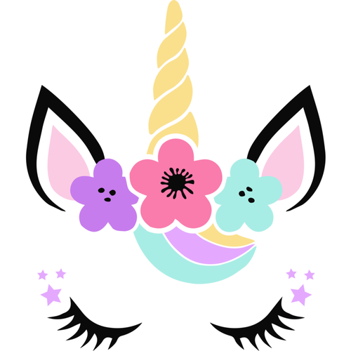 Unicorn-Unicornface007PNG-small-Makers SVG