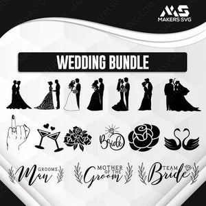 Wedding Bundle 100+ Files-WeddingBundle3-Makers SVG