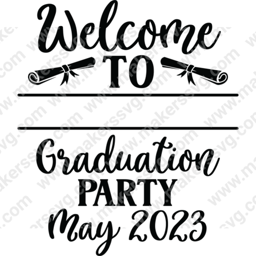 Graduation-Welcometo_blankspace_GraduationPartyMay2023-01-Makers SVG