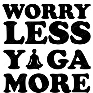 Yoga-WorryLessYogaMore-Makers SVG