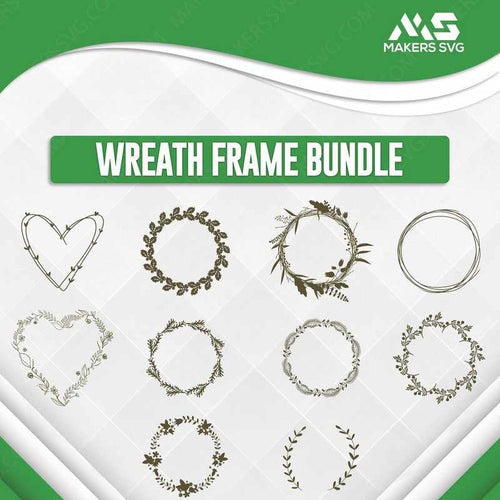 Wreath Frame Bundle-Wreathframebundleproductimage-Makers SVG