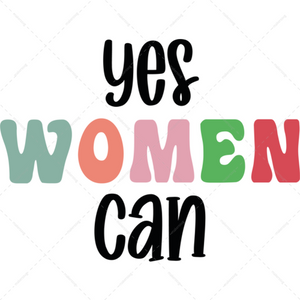 Women's History Month-YesWomenCan-01-Makers SVG