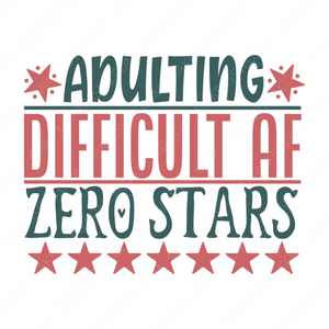 Adulthood-adultingdifficultafzerostars-01-Makers SVG