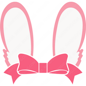 Bunny Ears-bow1-Makers SVG