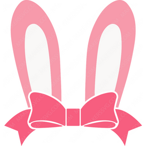 Bunny Ears-bow3-Makers SVG