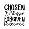 Christian-chosenblessedforgivenredeemed-small-Makers SVG