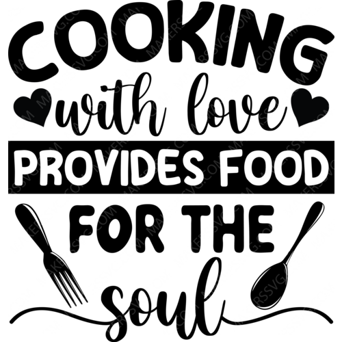 Kitchen-cookingwithloveprovidesfoodforthesoul-Makers SVG