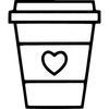 Heart Hot Coffee Cup-cup6-Makers SVG