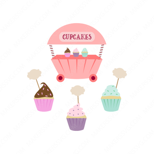 Cupcakes-cupcakes_elements-5059-Makers SVG