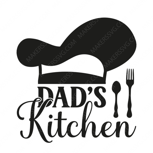 Cutting Board-dad_skitchen-small-Makers SVG