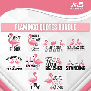 Flamingo Quotes Bundle-flamingoquotesbundle1productimage-Makers SVG