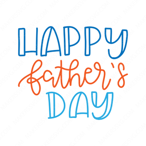 Father-happy_fathers_day-Makers SVG