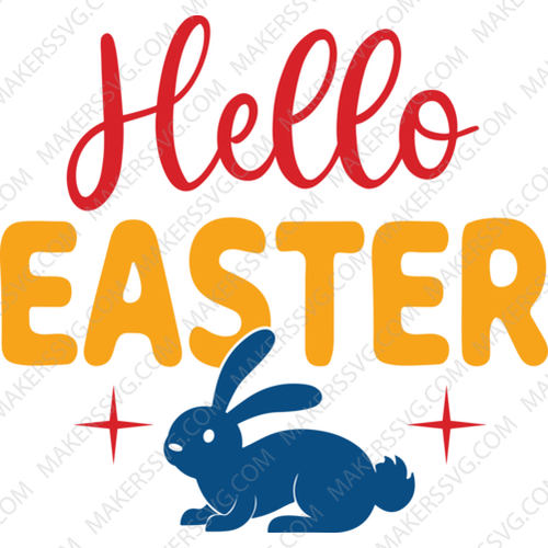 Easter-helloeaster-Makers SVG