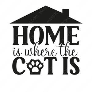 Cat-homeiswherethecatis-small-Makers SVG