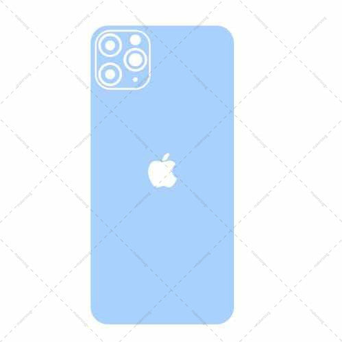 iPhone 11 Pro Max Partial Wrap Template-iphone11promaxpartialwraptemplateproductimage-01-01-Makers SVG