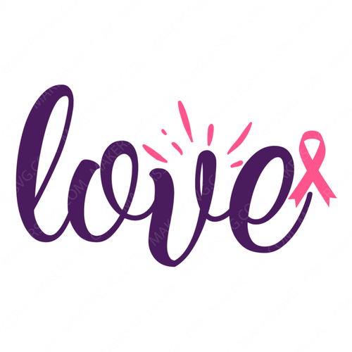 Cancer Awareness-love-01-Makers SVG