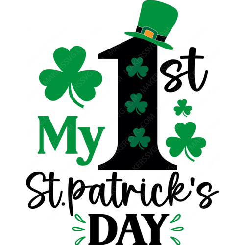 My First-patrick_sday-Makers SVG