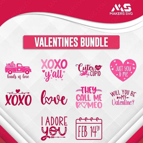Valentines Bundle - 200+ Files-valentinesbundleproductimage1-Makers SVG