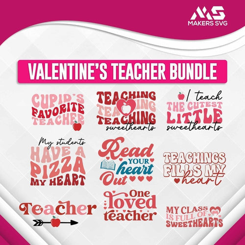 Valentine's Teacher Bundle-valentinesteacherbundle-Makers SVG