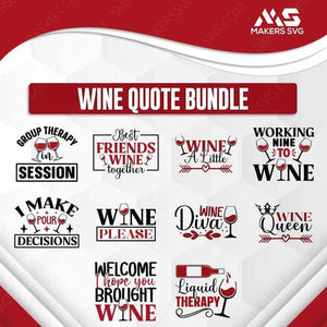 Wine Quote Bundle-winequotebundle1-Makers SVG